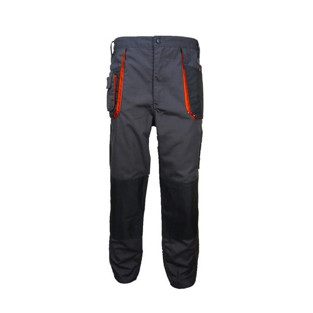 Pantalón Cargo Hombre Canvas Naranja