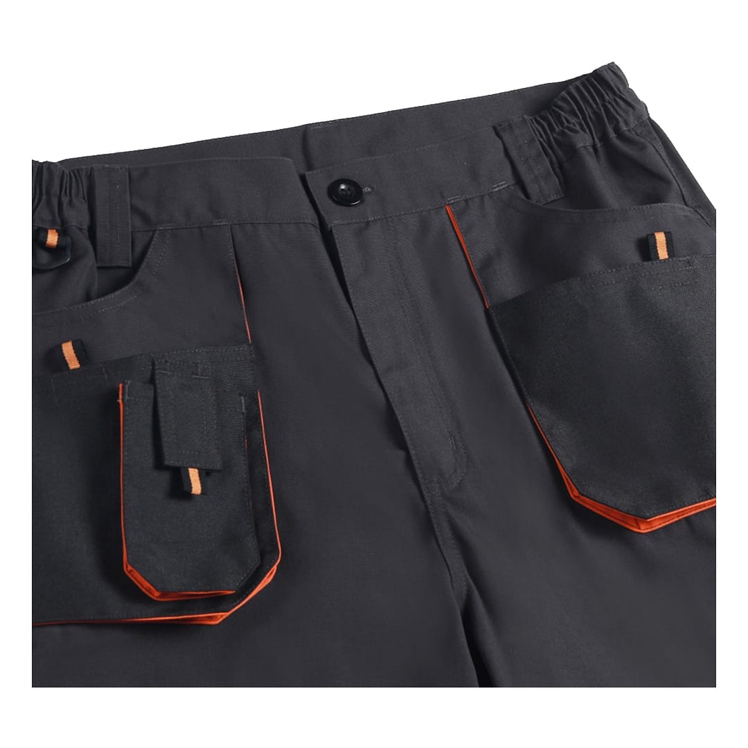 Pantalón Cargo Hombre Canvas Naranja - Imagen 2