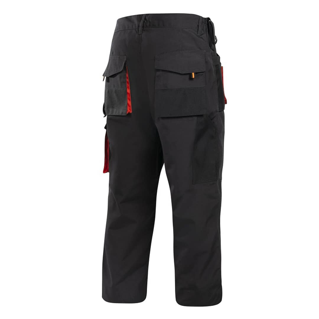 Pantalón Cargo Hombre Canvas Naranja - Imagen 4