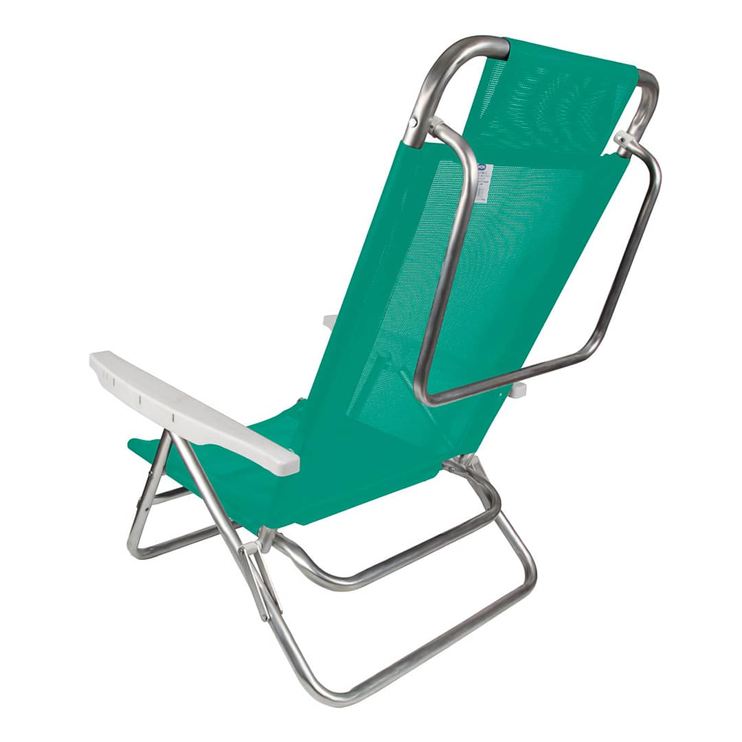 Silla Playa Reposera Aluminio 6 Posiciones Summer - Imagen 5
