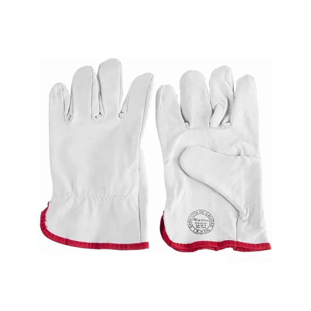 Guante De Seguridad Cuero Trabajo Supervisor - Imagen 2