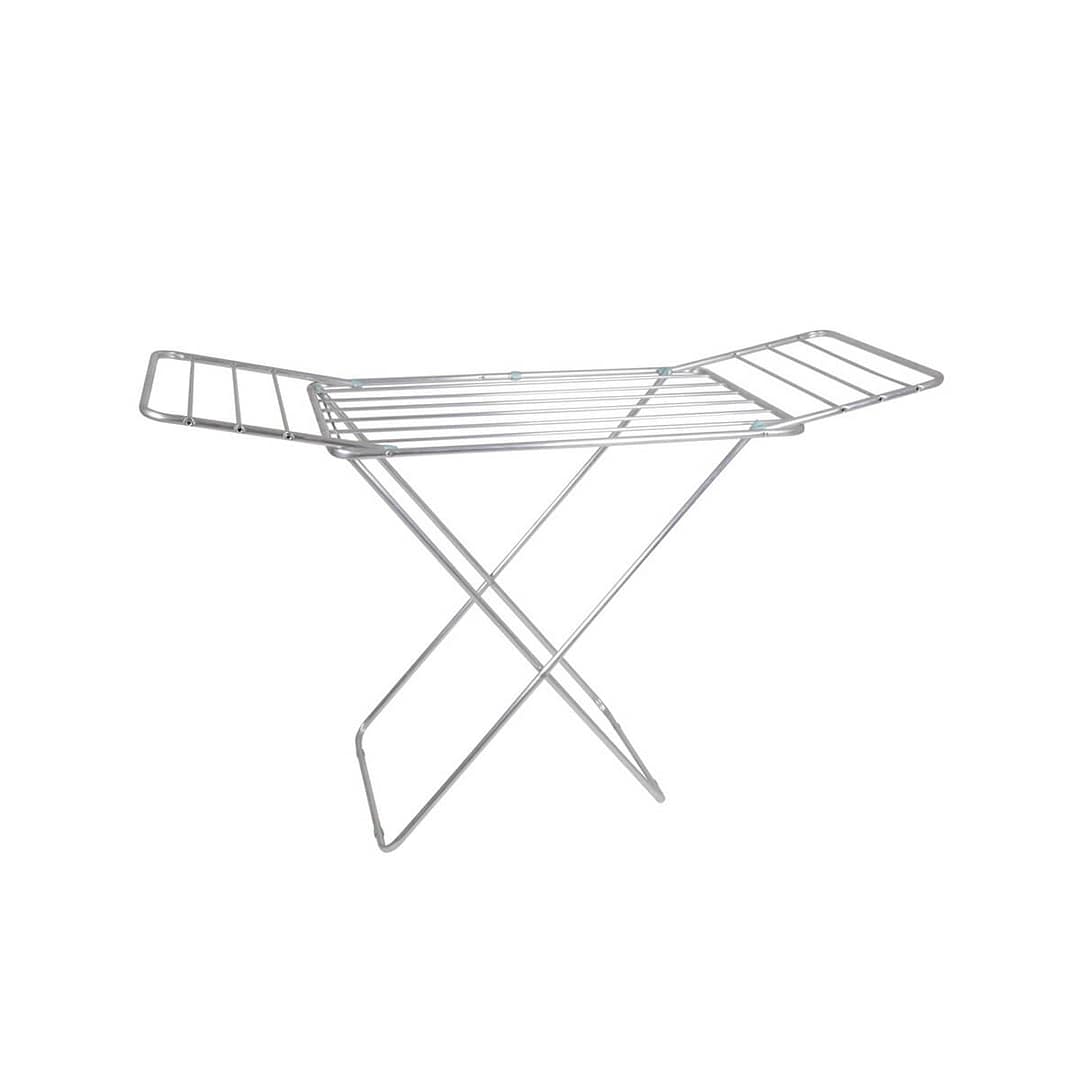 Tender Tendedero Ropa De Pie Aluminio 10.9 Mtrs Plegable Mor