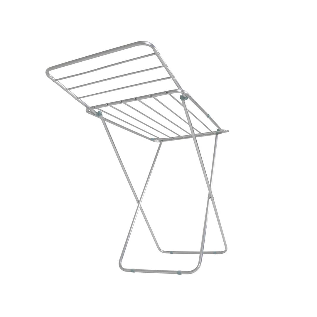 Tender Tendedero Ropa De Pie Aluminio 10.9 Mtrs Plegable Mor - Imagen 6