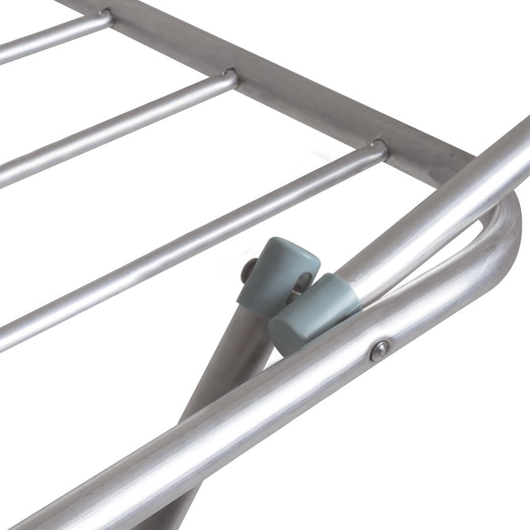 Tender Tendedero Ropa De Pie Aluminio 10.9 Mtrs Plegable Mor - Imagen 8