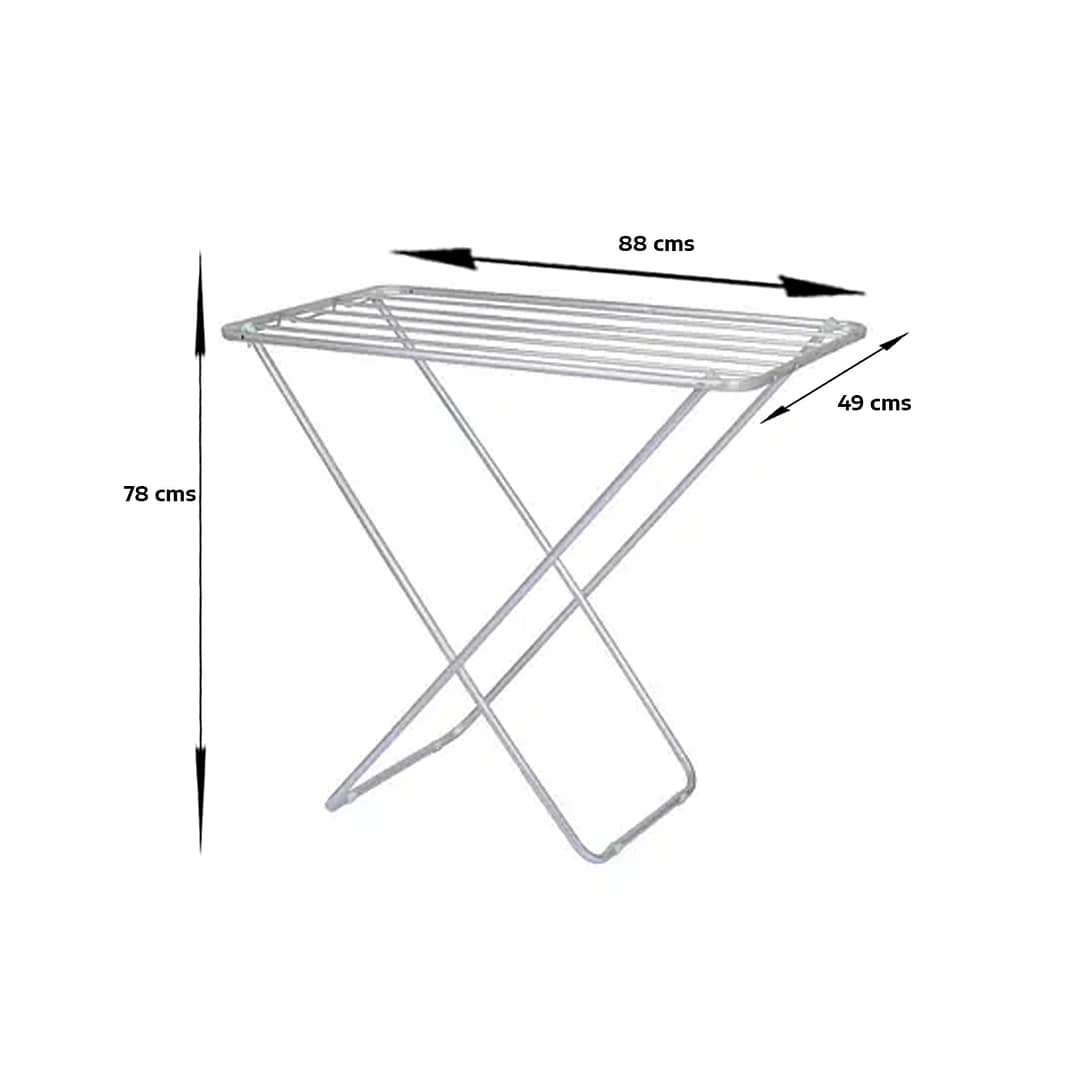 Tender Tendedero Ropa Pie Slim Aluminio 6 Mtrs Plegable Mor - Imagen 2
