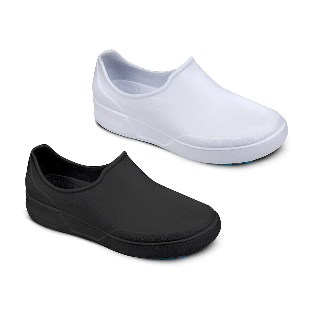 Zapato Zueco De Goma Antideslizante Negro Maxxi - Imagen 5