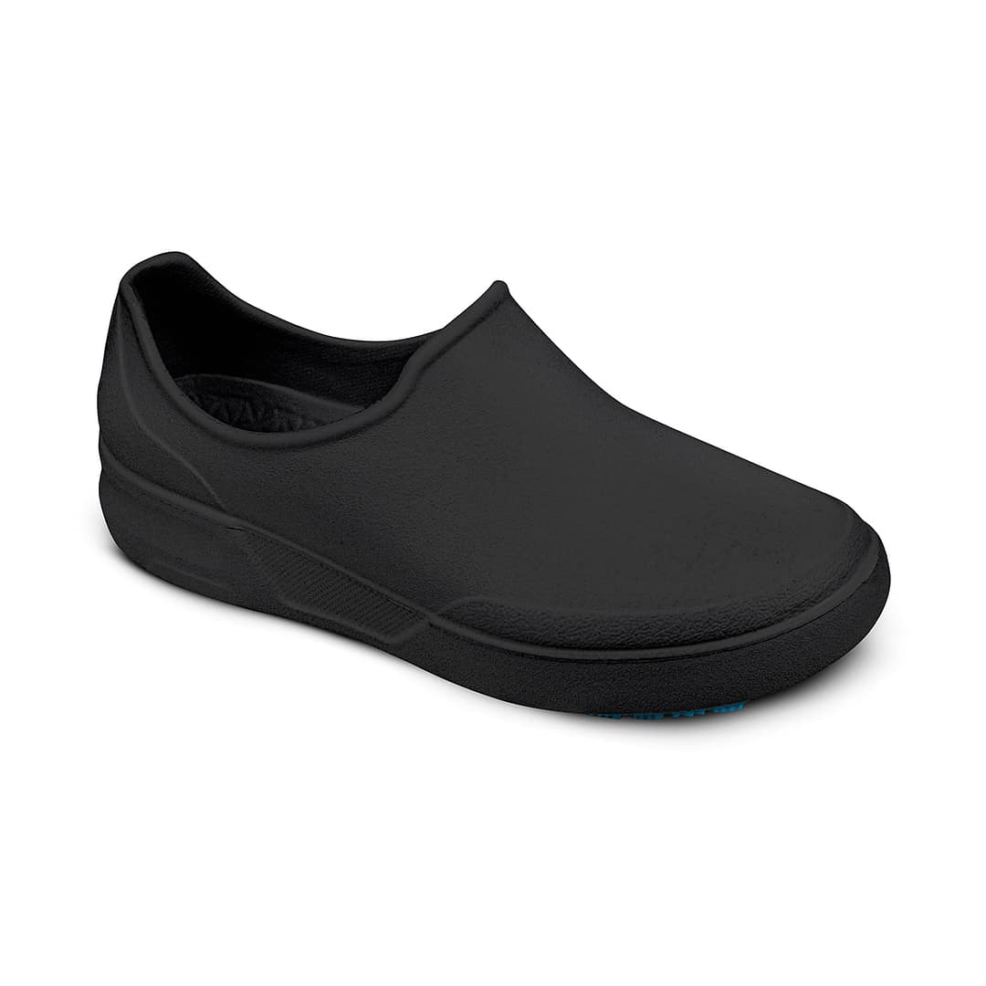 Zapato Zueco De Goma Antideslizante Negro Maxxi