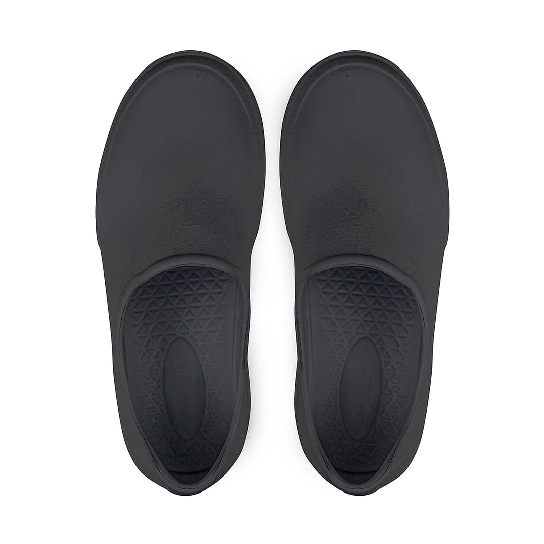 Zapato Zueco De Goma Antideslizante Negro Maxxi - Imagen 4