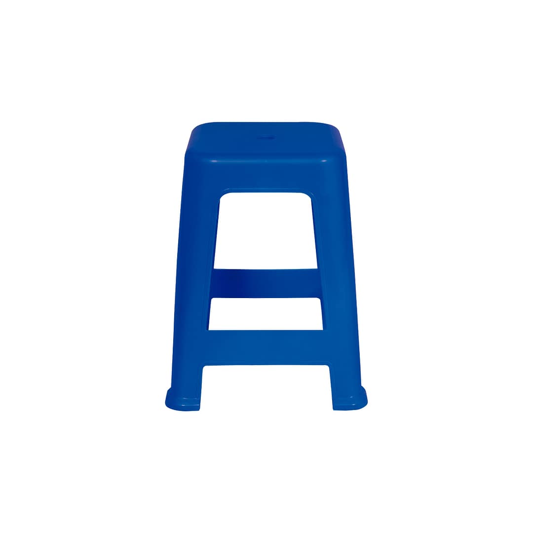 5 Bancos Banqueta Taburete Plástico Apilables Mor - Imagen 8