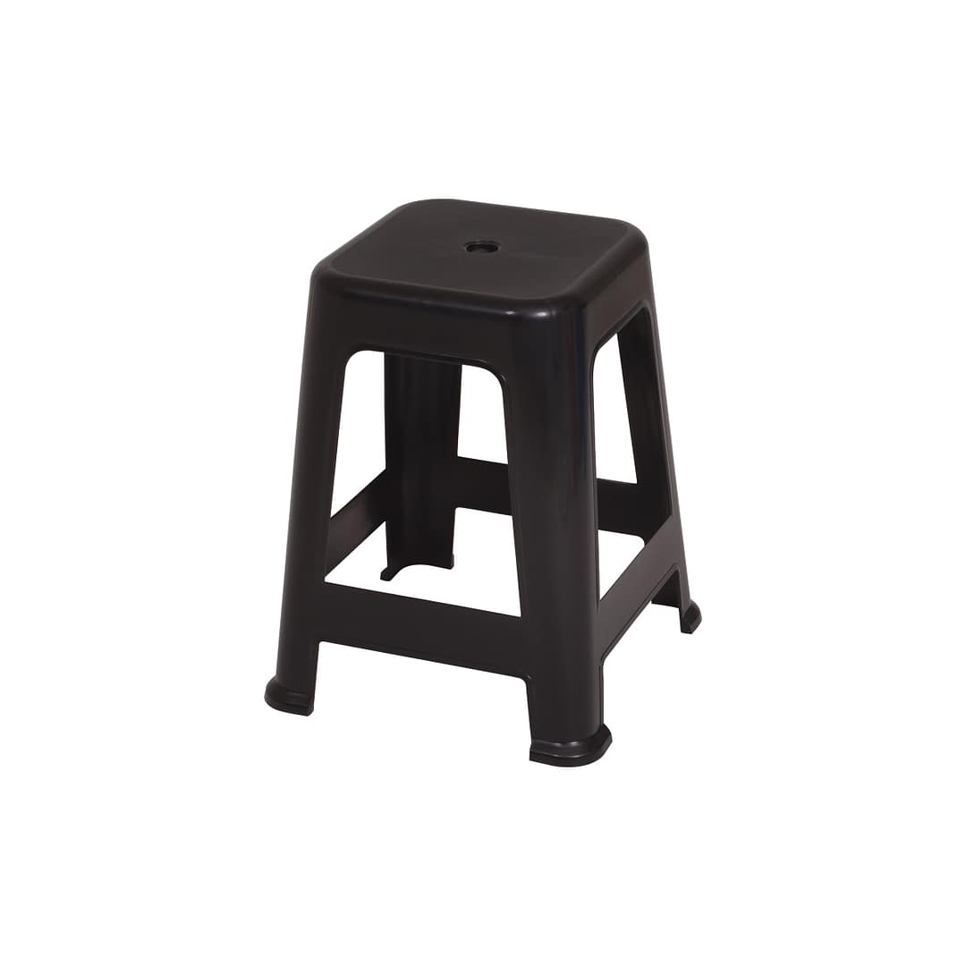 5 Bancos Banqueta Taburete Plástico Apilables Mor - Imagen 11