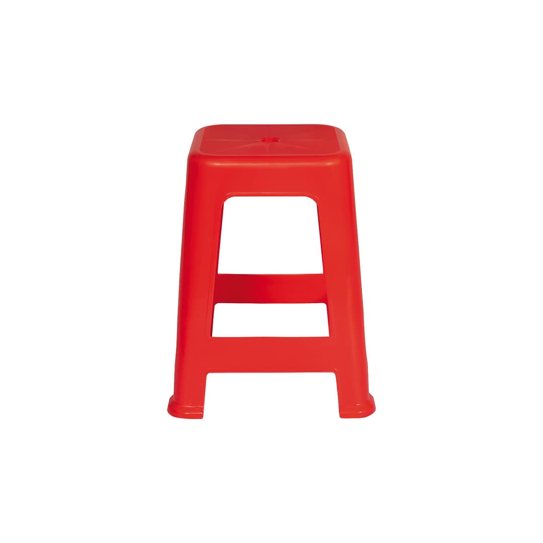 5 Bancos Banqueta Taburete Plástico Apilables Mor - Imagen 10