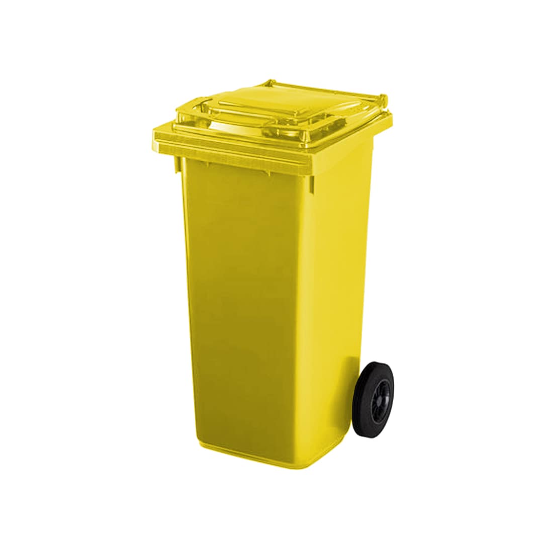 Contenedor Tacho Basura Residuos 120 Ltrs Tapa Y Ruedas - Imagen 11