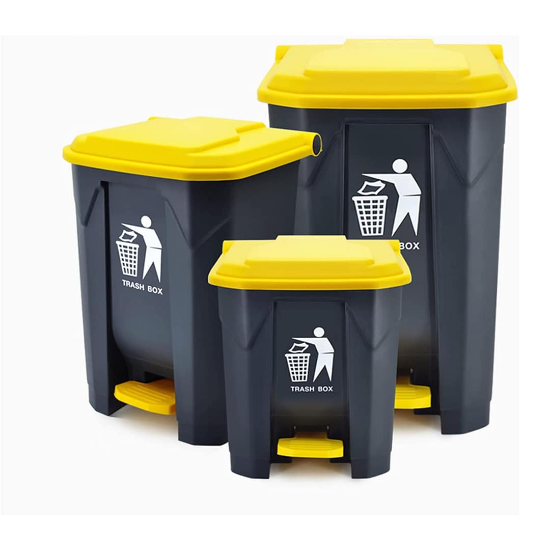 Papelera Tacho De Basura Contenedor Pedal 80 Ltrs - Imagen 5