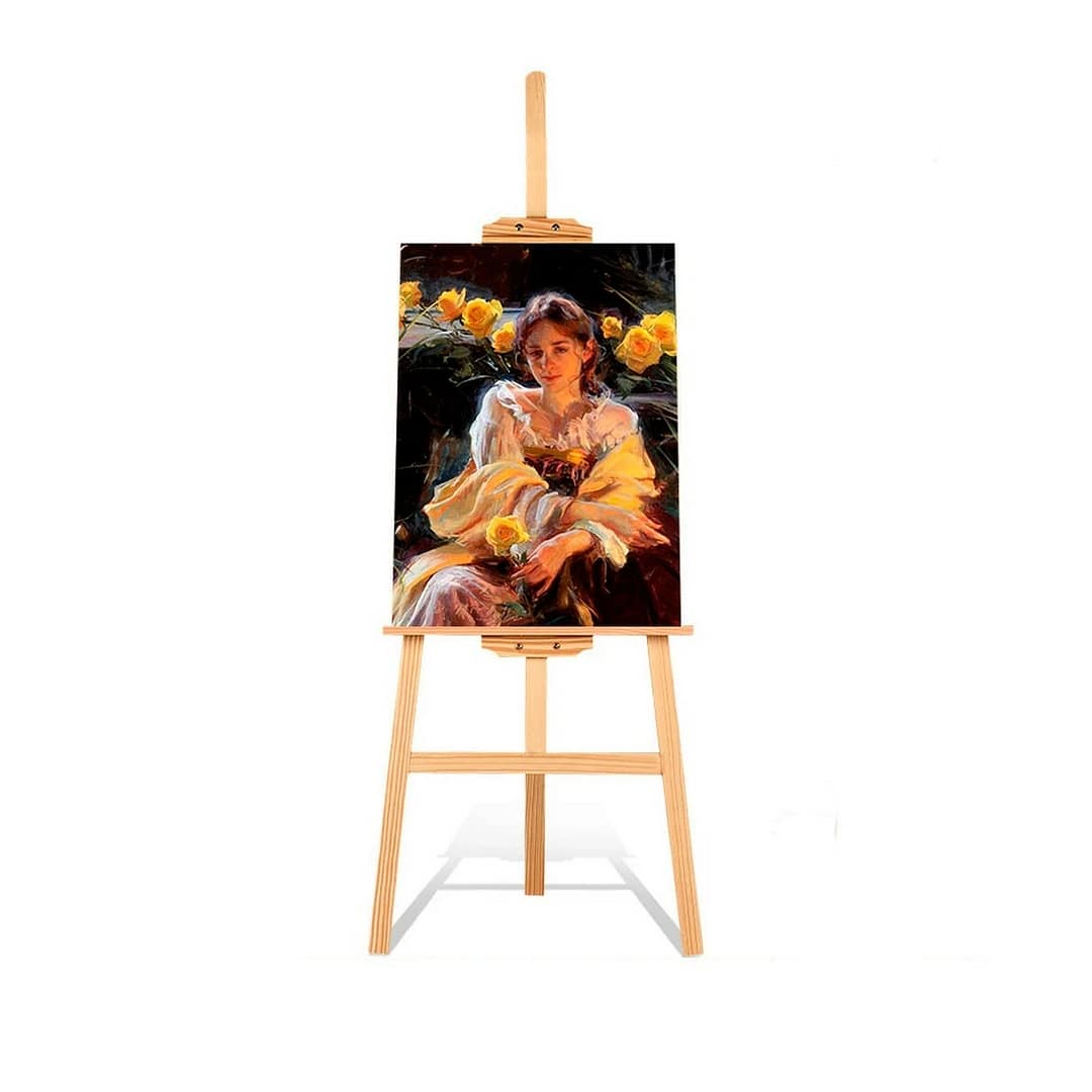 Atril De Pintor Caballete Madera Arte Óleo - Imagen 7