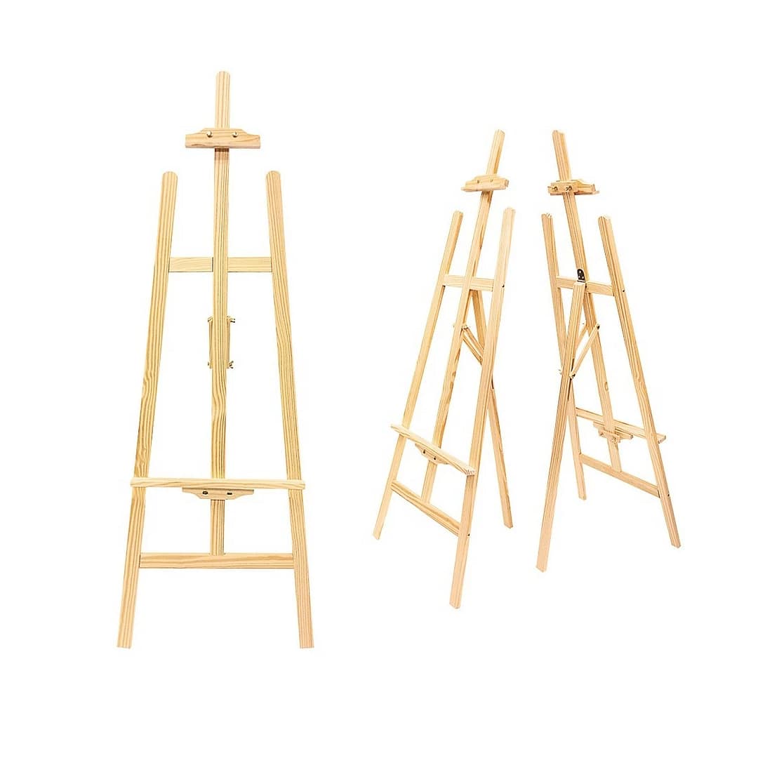 Atril De Pintor Caballete Madera Arte Óleo - Imagen 8