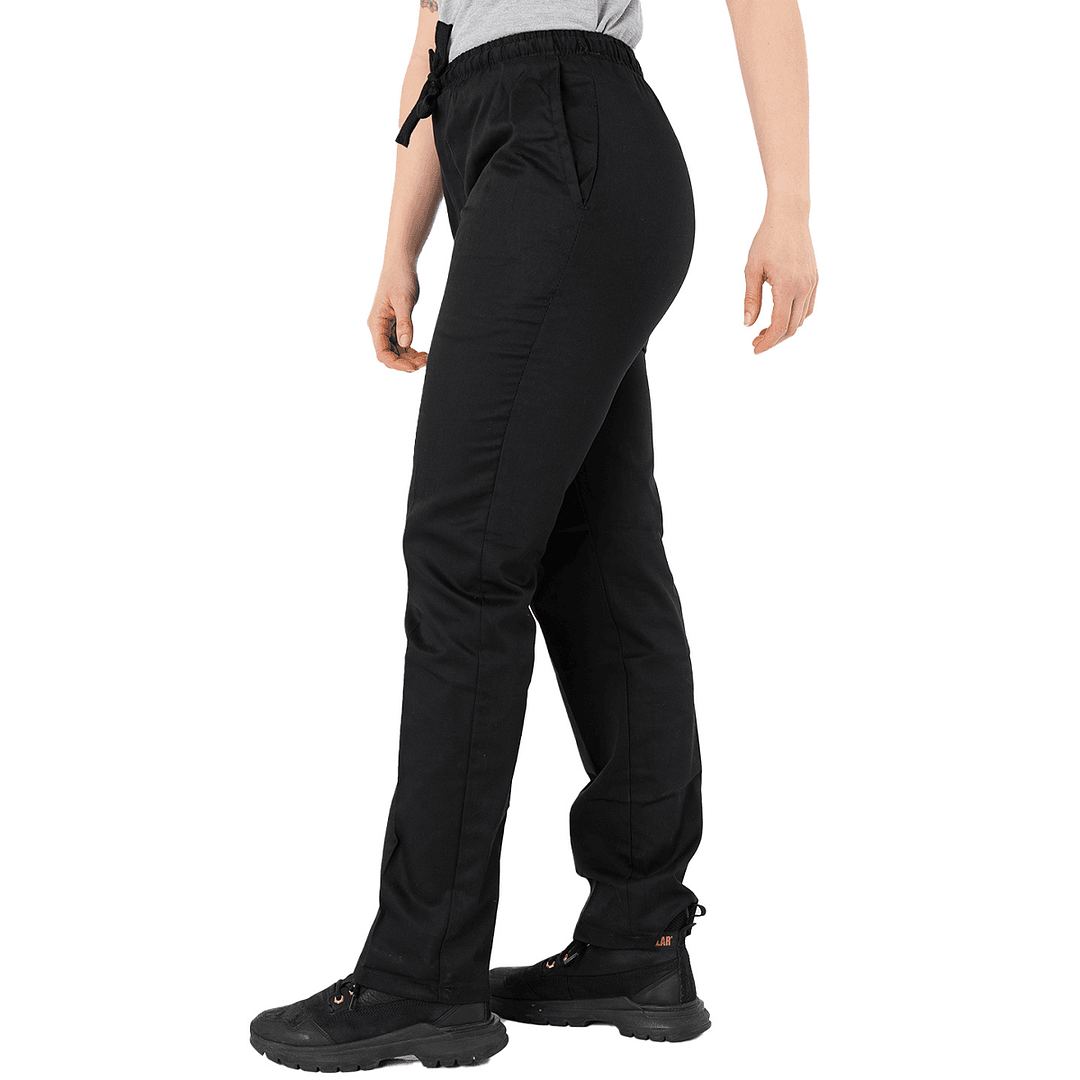 Pantalón Chef Cocinero Unisex Signature Negro - Imagen 4