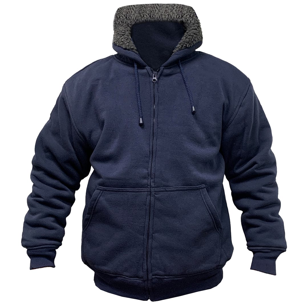 Campera Parka Hombre Corderito Campera De Gabardina Con Corderito