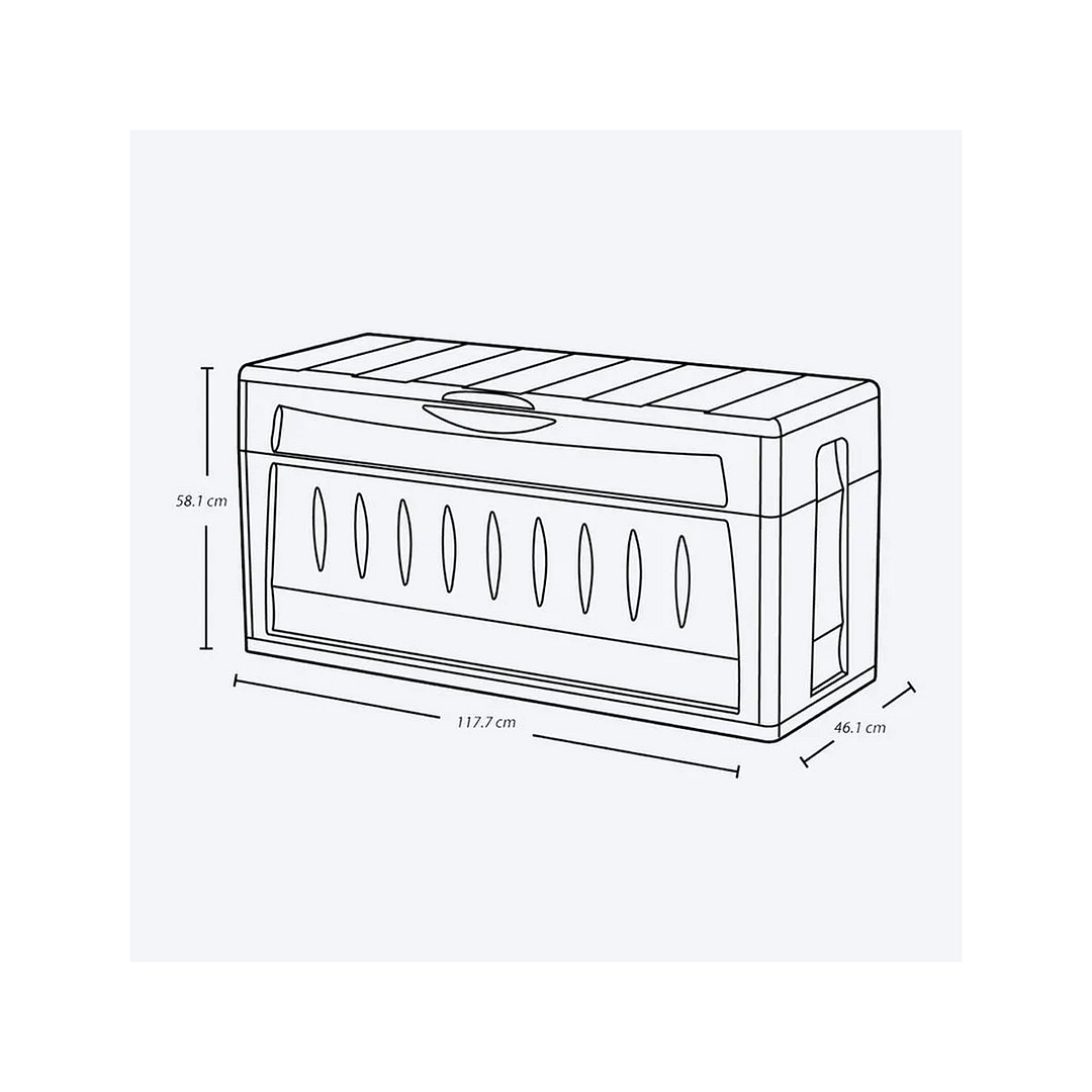 Caja Baúl Organizador Multiuso Exterior - Imagen 2