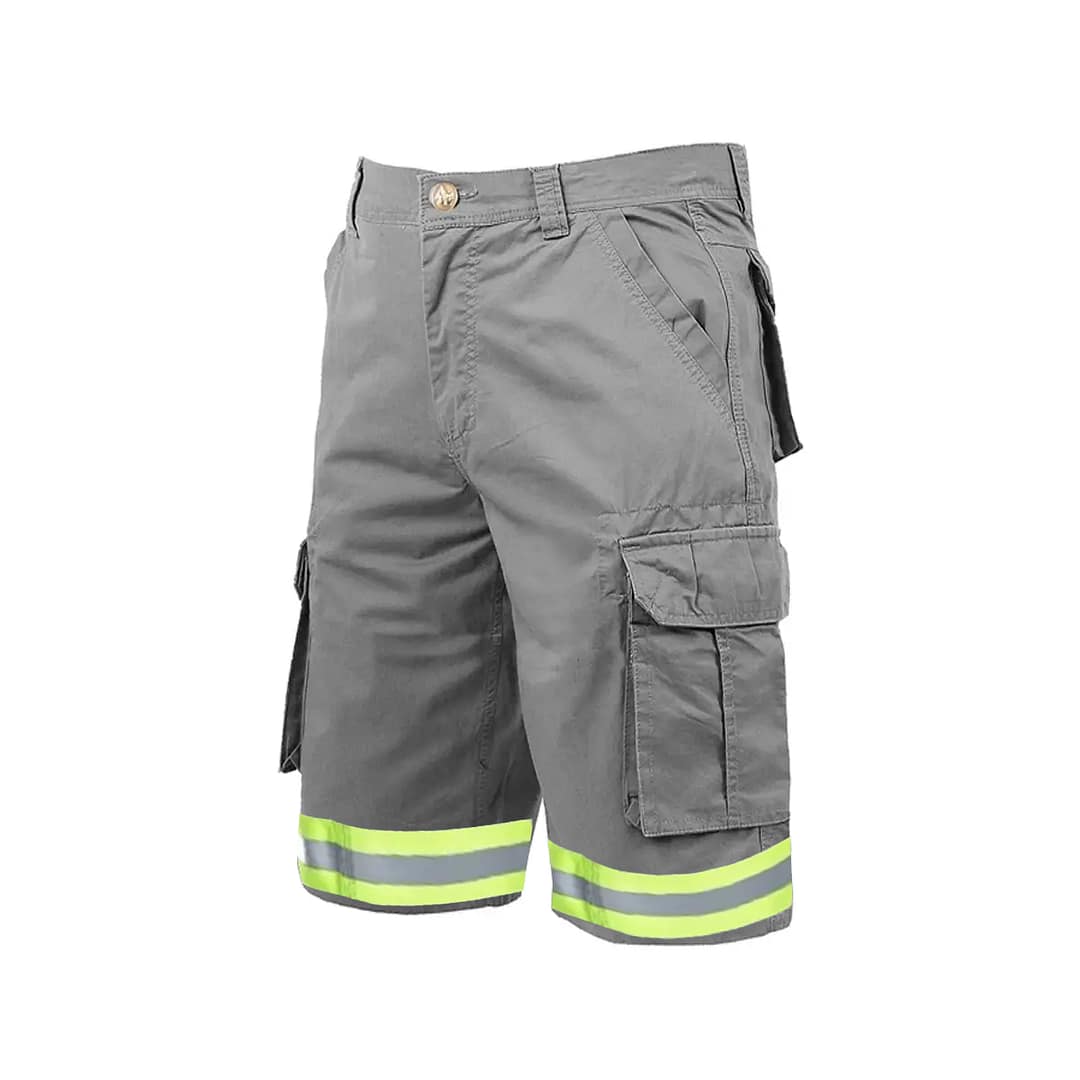 Bermuda Hombre De Trabajo Cargo Industrial Con Reflectivo - Imagen 3