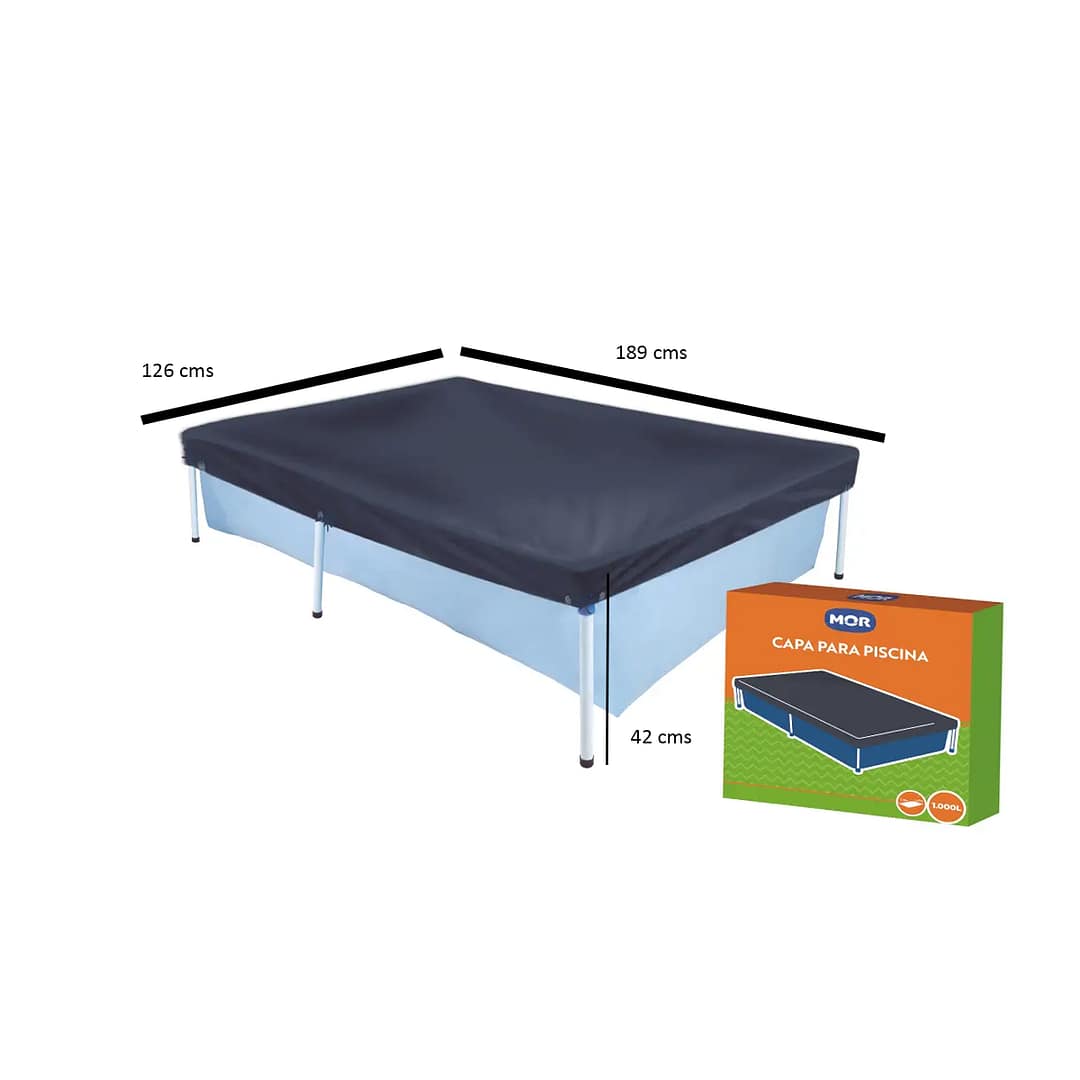 Piscina Estructural Mor 1000 Lts + Cobertor - Imagen 2