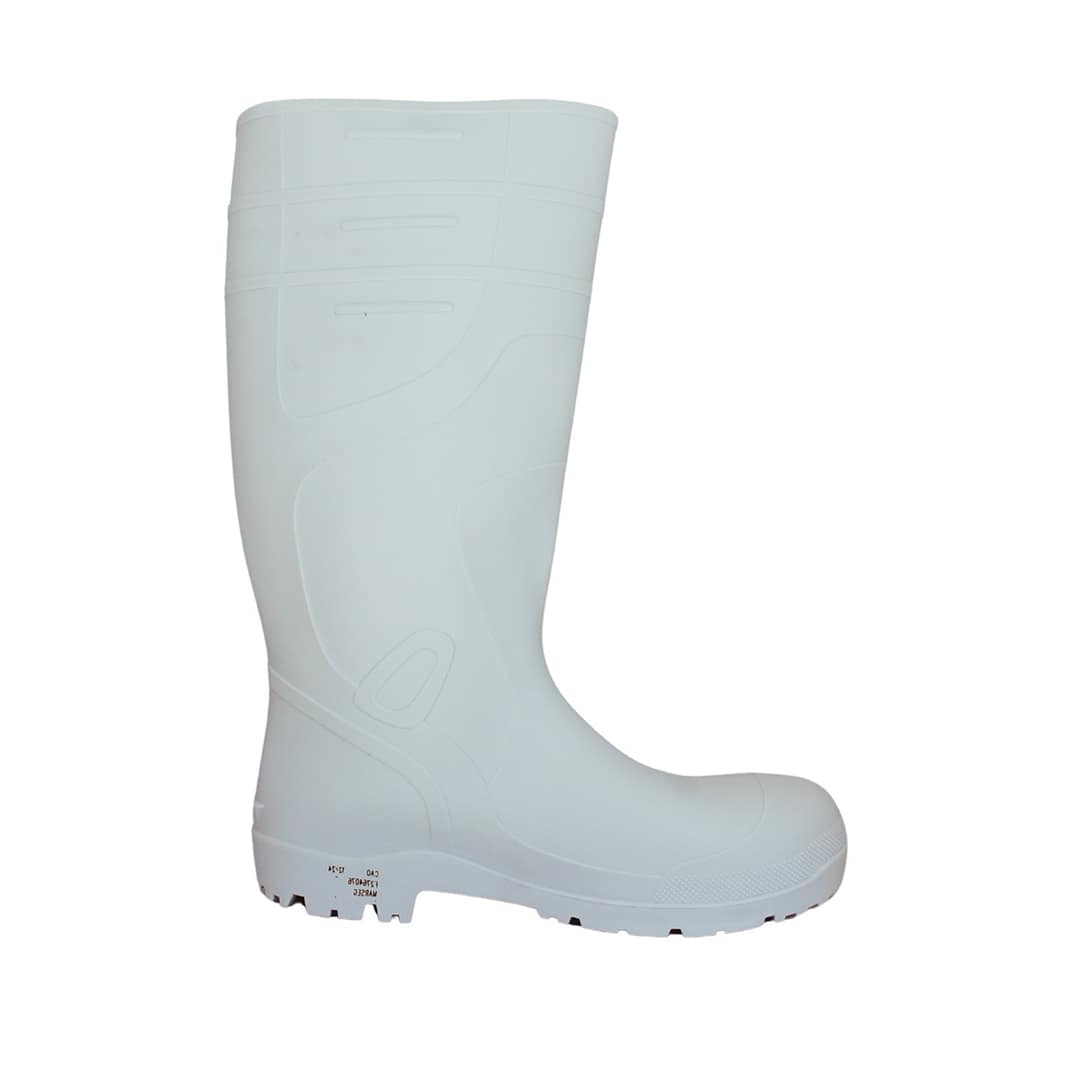 Bota Lluvia Pvc Trabajo Blanca Frigorífico Carnicería Bracol