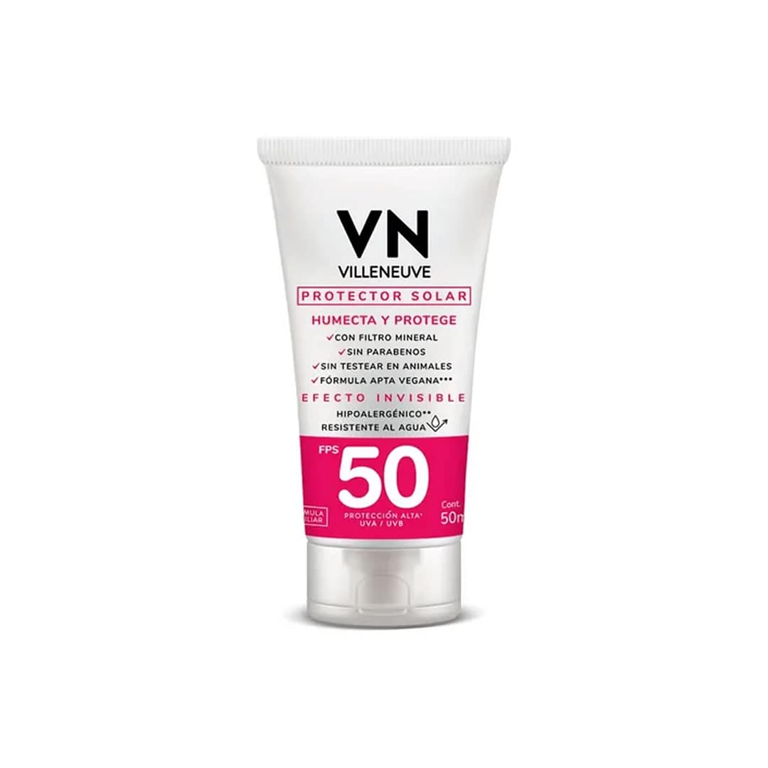 Protector Solar Villeneuve Fps 50 Humecta Y Protege 50ml