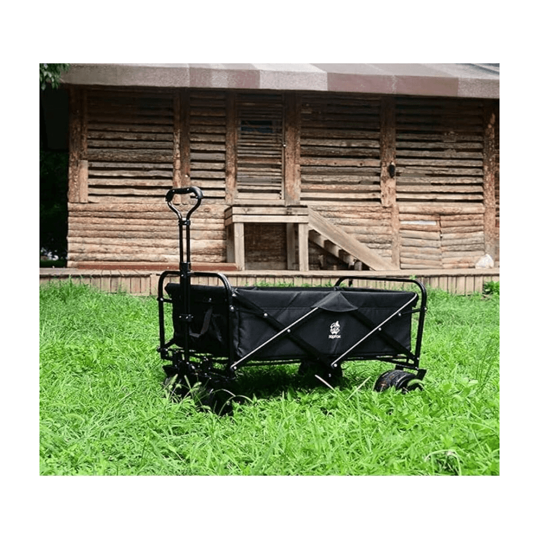 Carro Plegable Reforzado 130kg Carrito Compras Camping Playa - Imagen 8