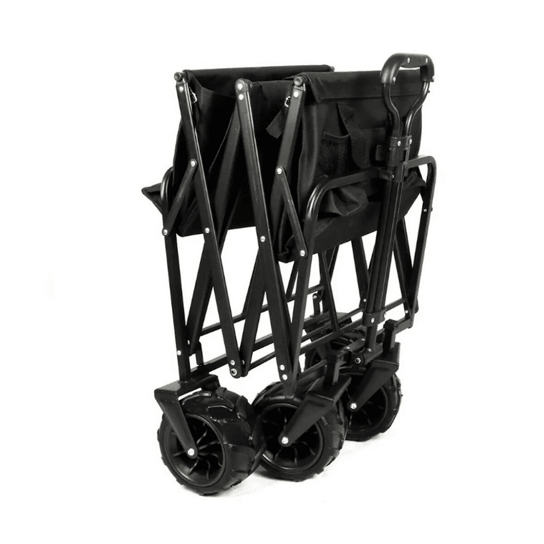 Carro Plegable Reforzado 130kg Carrito Compras Camping Playa - Imagen 6