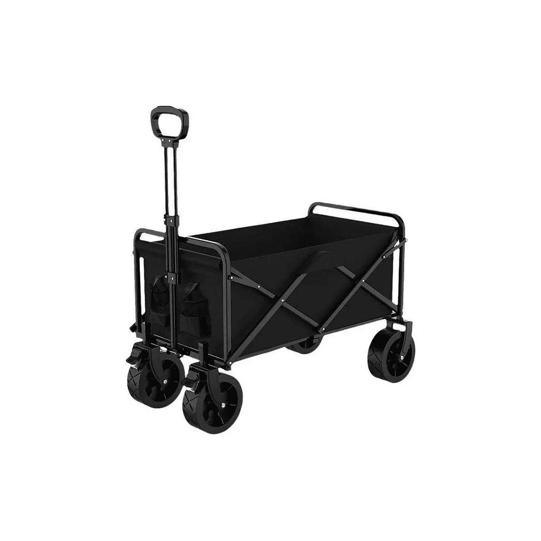 Carro Plegable Reforzado 130kg Carrito Compras Camping Playa - Imagen 3
