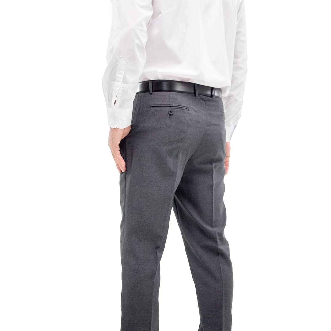 Pantalón De Vestir Hombre Entallado Corte Recto - Imagen 4
