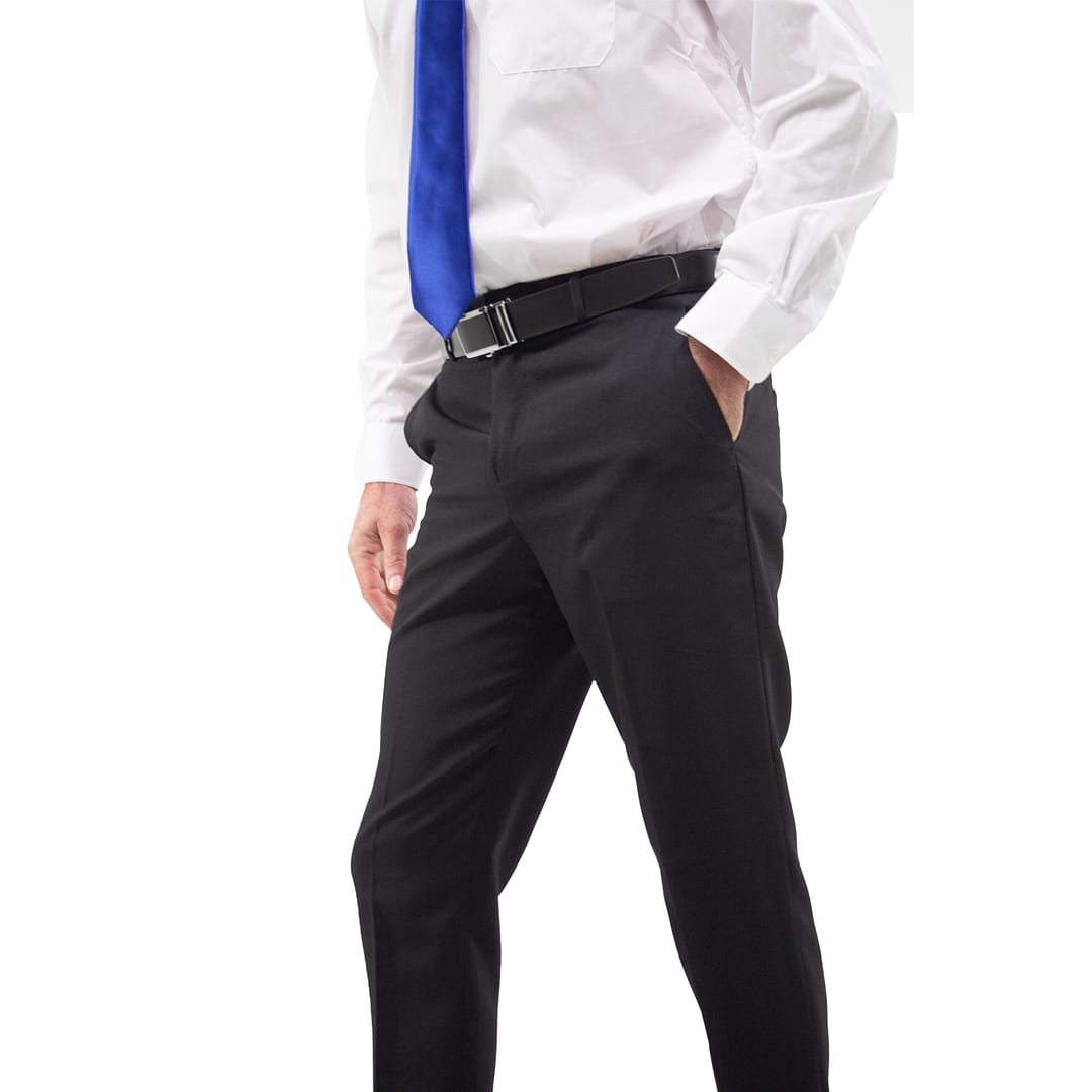 Pantalón De Vestir Hombre Entallado Corte Recto - Imagen 3