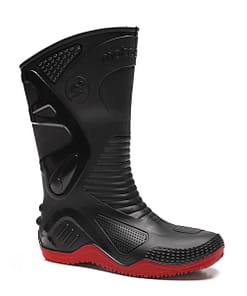 Bota Moto Lluvia Impermeable Motosafe Suela Roja MundoTrabajo - Main Image