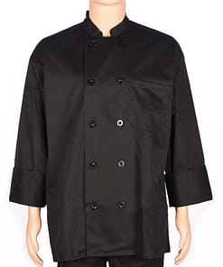 Casaca De Chef Negra Unisex