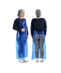 Delantal Azul PVC 100x135x0,20