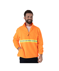 Alternative view of Campera Polar Con Reflectivo