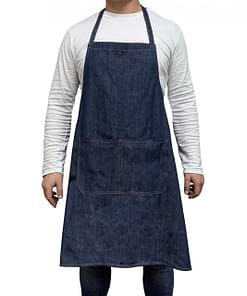 Delantal De Jean Azul Unisex