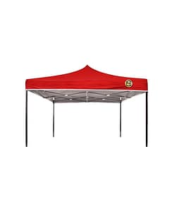 Gazebo 3X3 Reforzado Impermeable Filtro Uv Rojo
