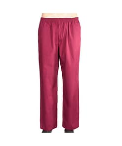 Pantalón Enfermero Médico Uniforme Bordeaux