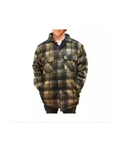 Sobrecamisa Leñadora Polar Corderito Abotonada