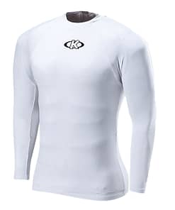 Remera Térmica Camiseta Manga Larga Blanca