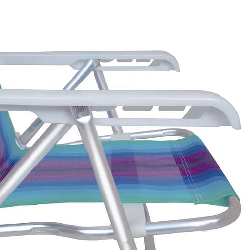 Reposera Silla Mor Playa Aluminio 4 Posiciones - Imagen 5
