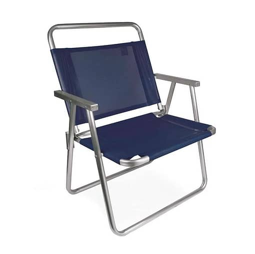 Silla Alta De Aluminio Playa Azul
