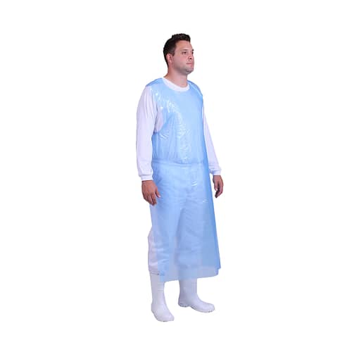 Delantal Azul Descartable Pack 100u - Imagen 2
