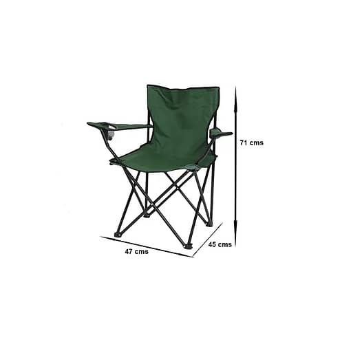 Silla De Camping Con Posavaso De Calidad - Imagen 2