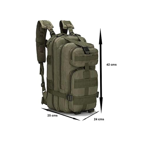Mochila Ejército Capacidad 34Lts - Imagen 2