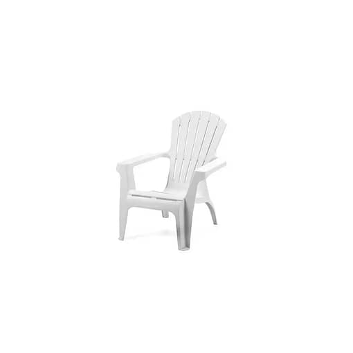 Sillón Blanco Plástico Jardín Dollomitti