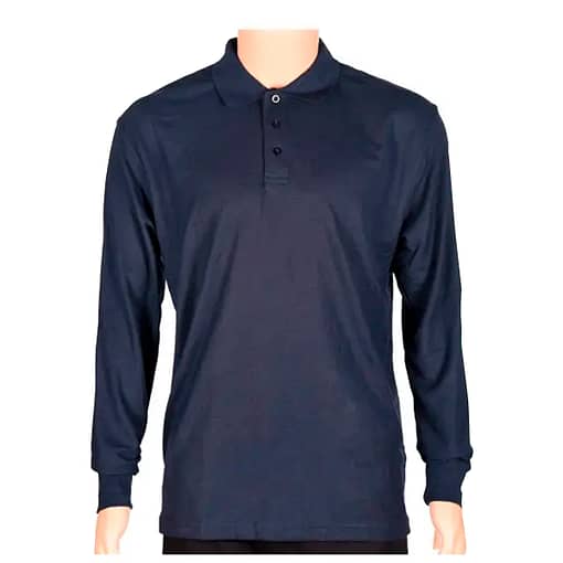 Remera Polo Hombre Manga Larga Colores Varios - Imagen 5
