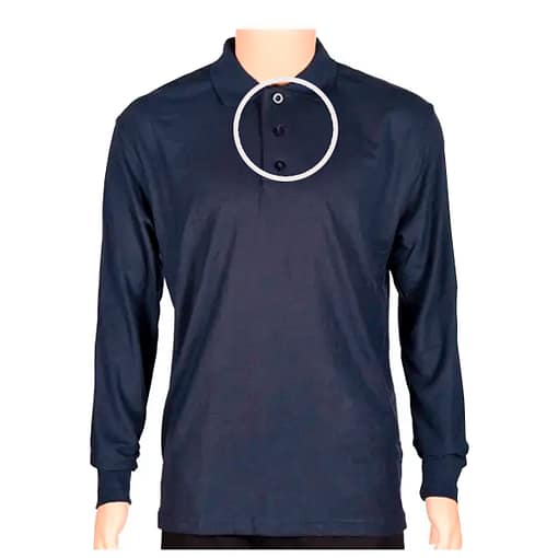 Remera Polo Hombre Manga Larga Colores Varios - Imagen 6