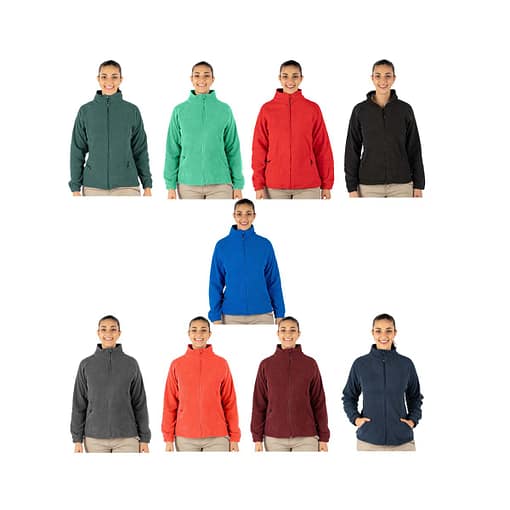 Campera Polar Dama Colores Varios