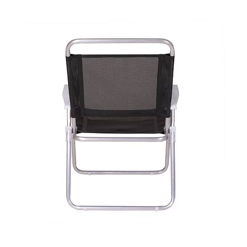 Silla Playera Mor Aluminio Master Plus Negra - Imagen 5